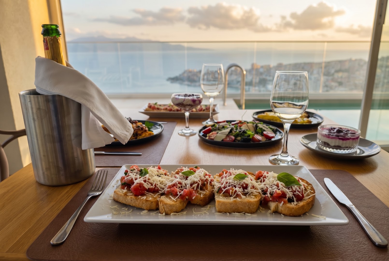 Observatory Restaurant: high quality, appealing food photography