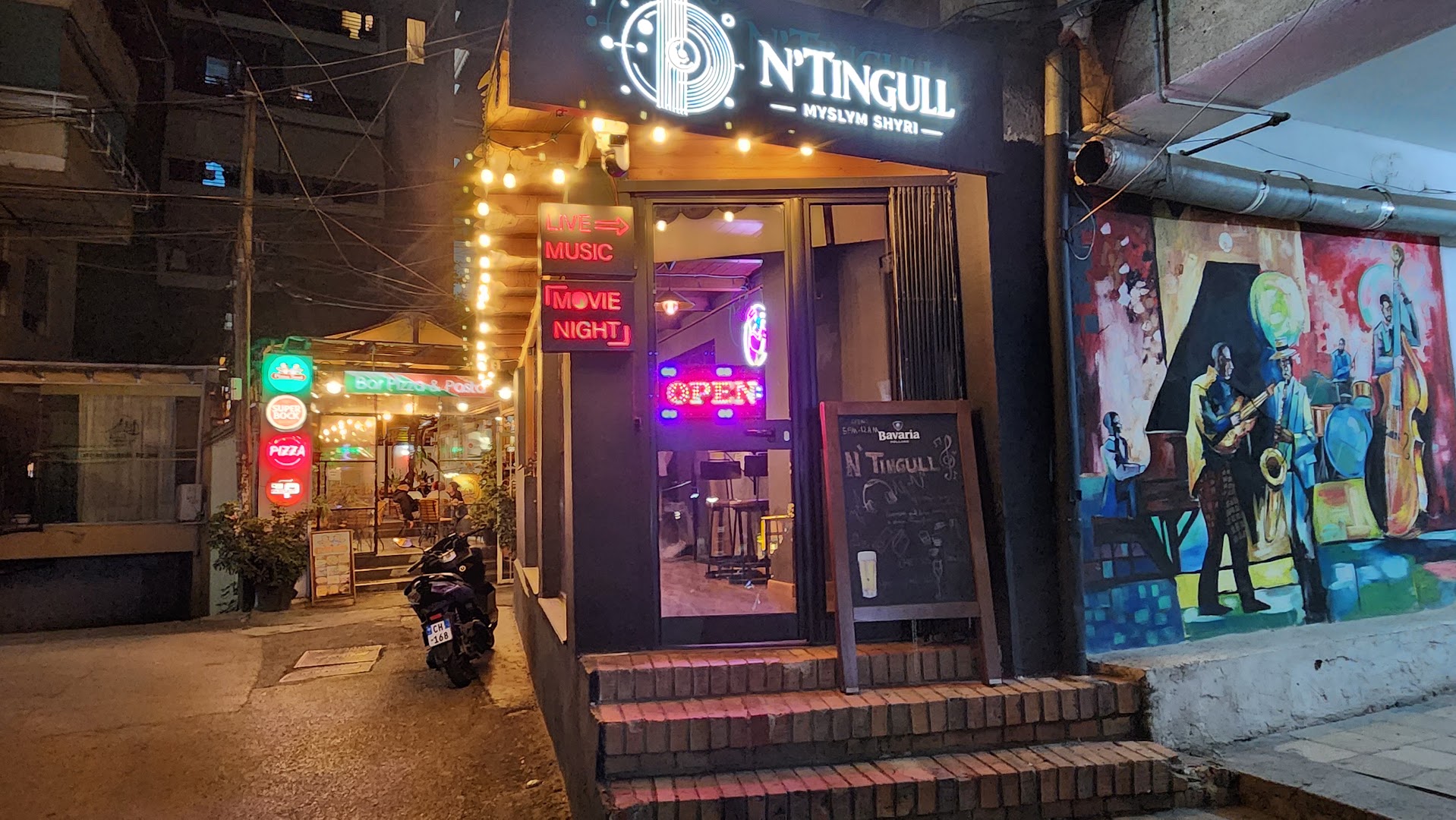 N'Tingull: clear exterior shot of venue