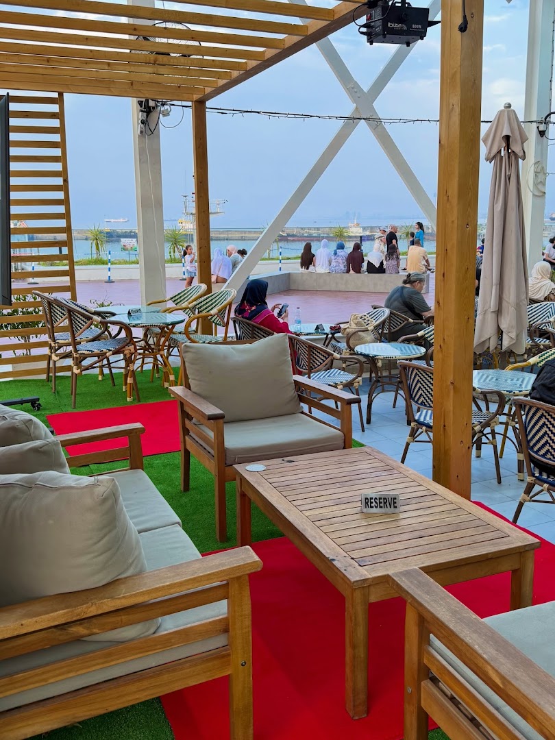 Bab Dzira & Coffee: inviting terrace with scenic view