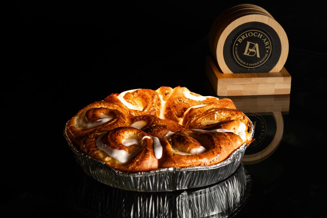 Brioch'Art: professional food photography with branded coaster