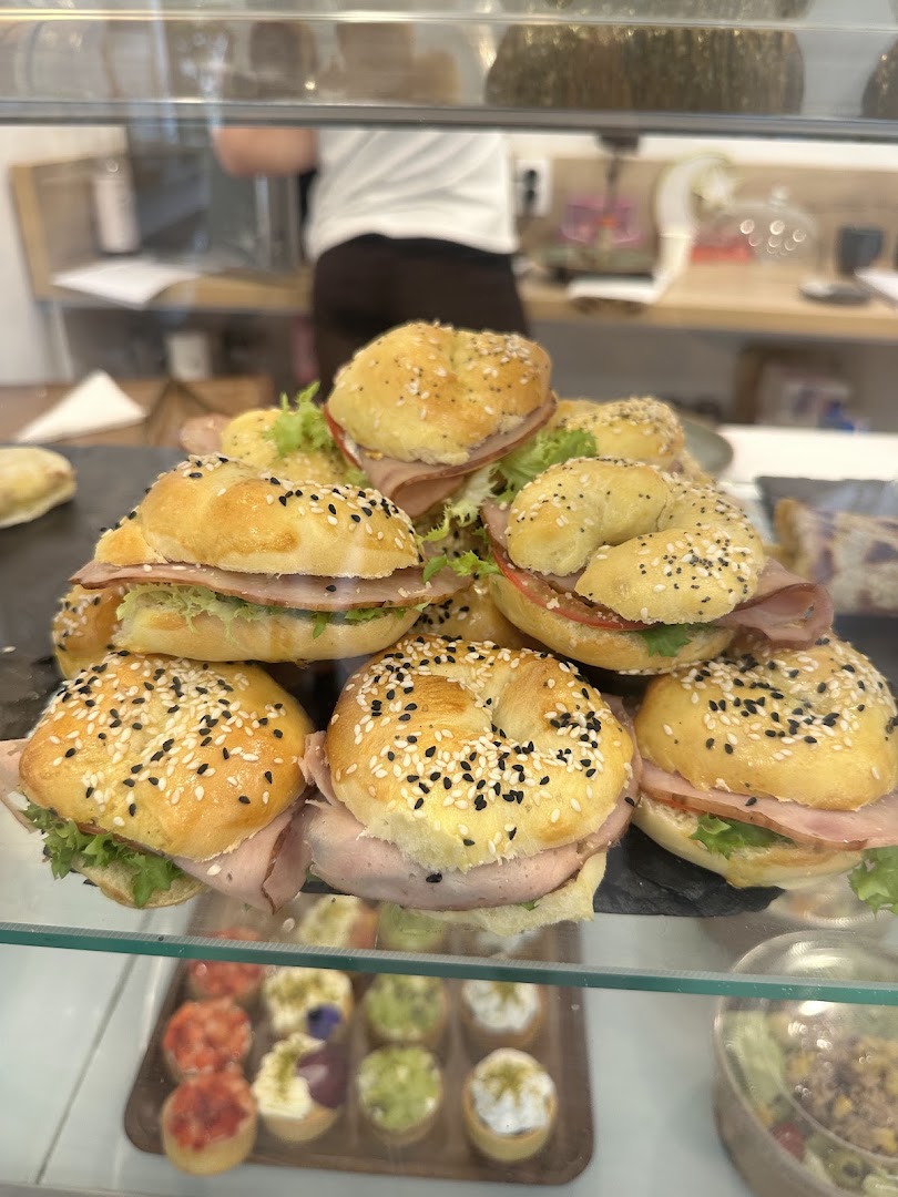 Sunny Bloom Brunch Bar: appetizing display of brunch food