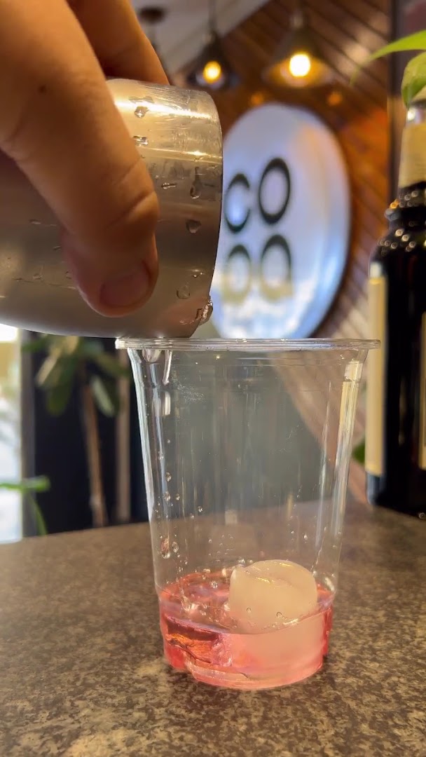 Copa Coffee: drink preparation at venue