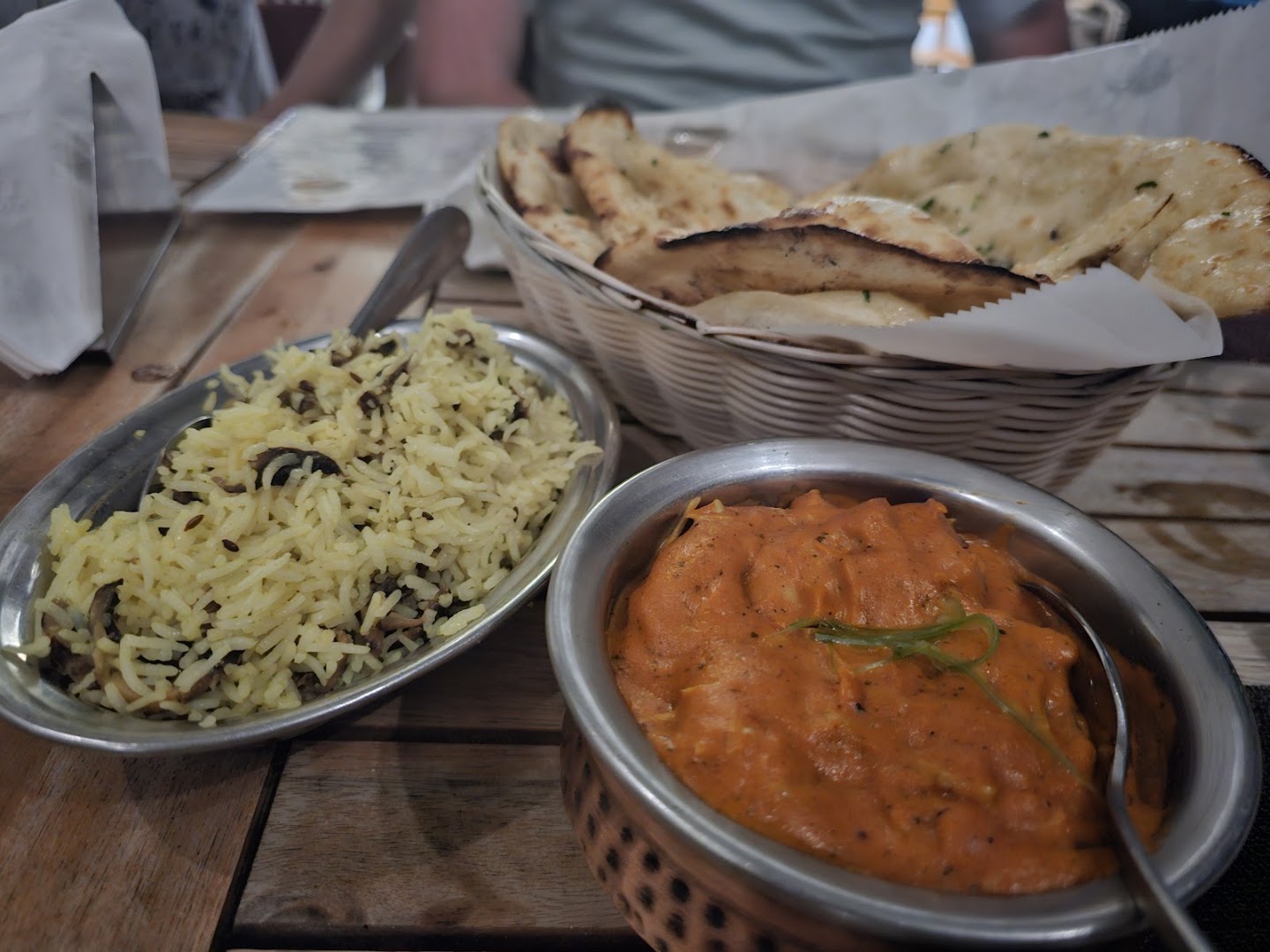 Indian Summer: appetizing photo of restaurant food