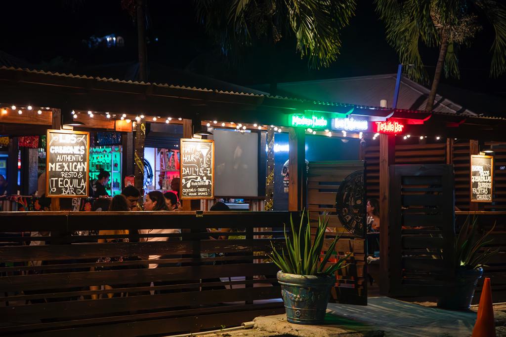 Los Cabrones: inviting atmosphere and clear view