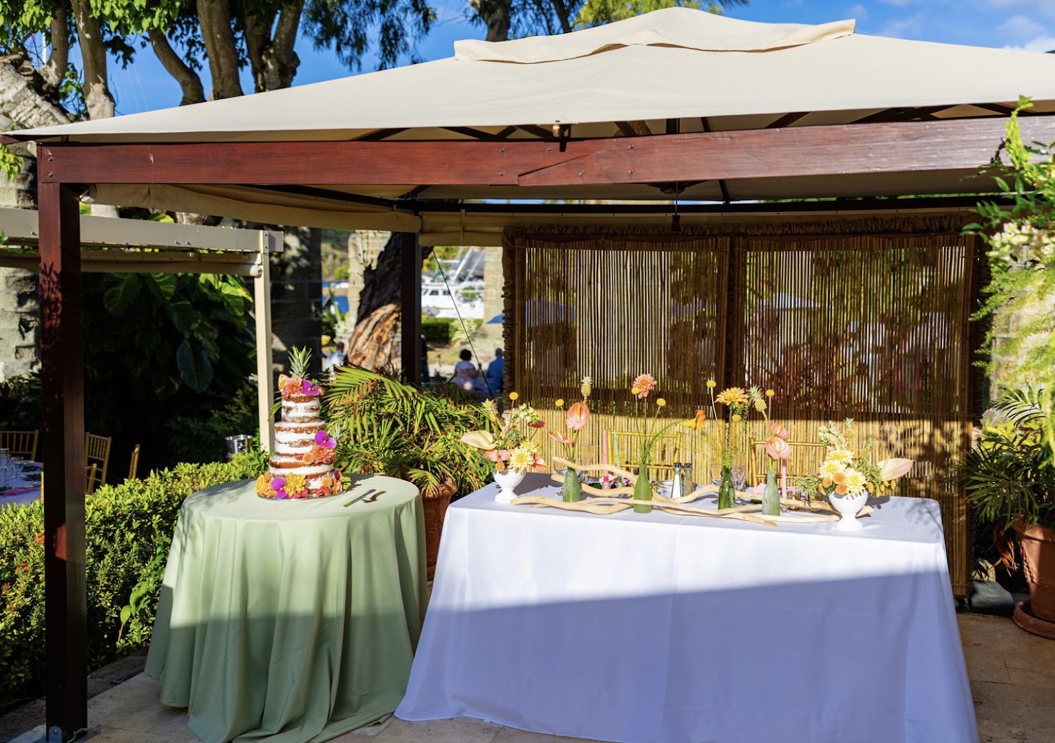Pillars Restaurant: professional photo of event setup