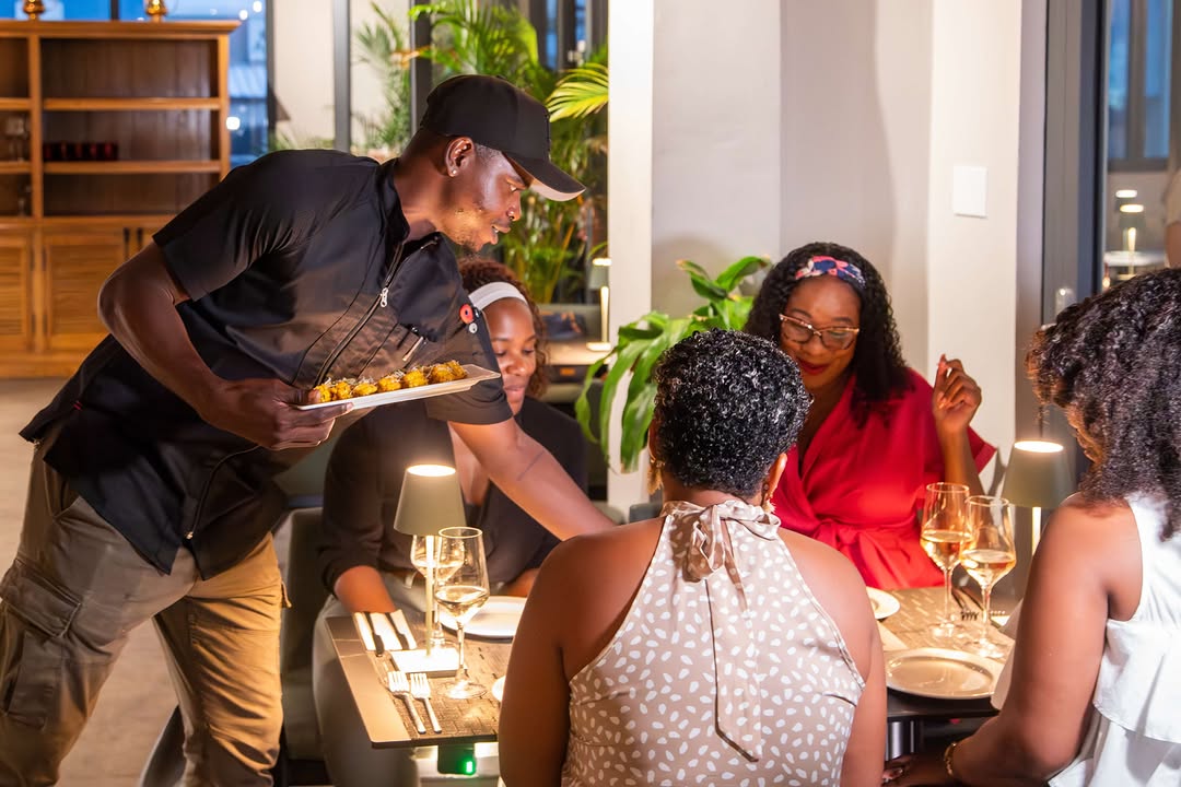 Charr'd Wood Fire Grill: professional photo of dining experience