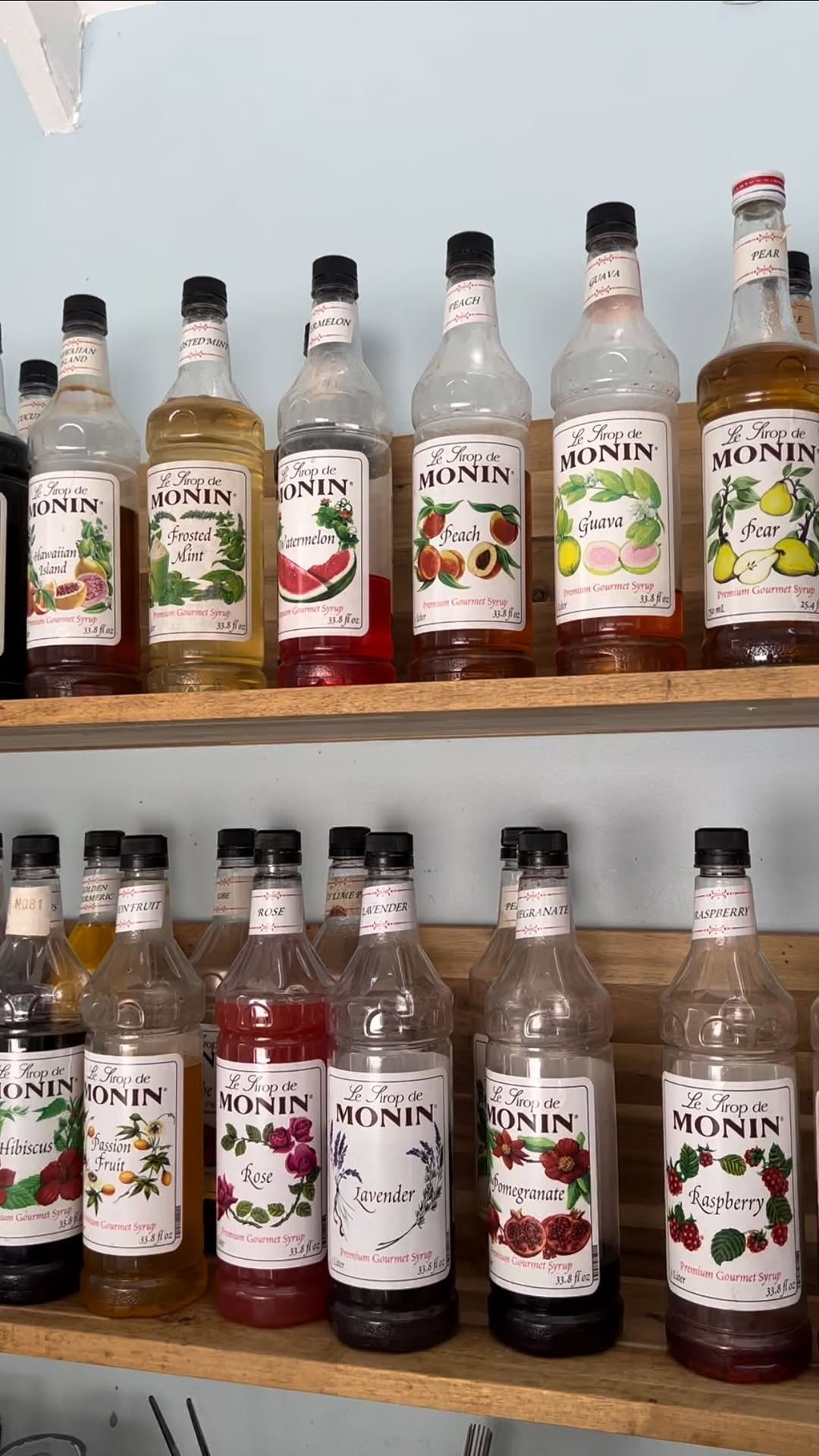 Kaffeine: clear display of bar ingredients