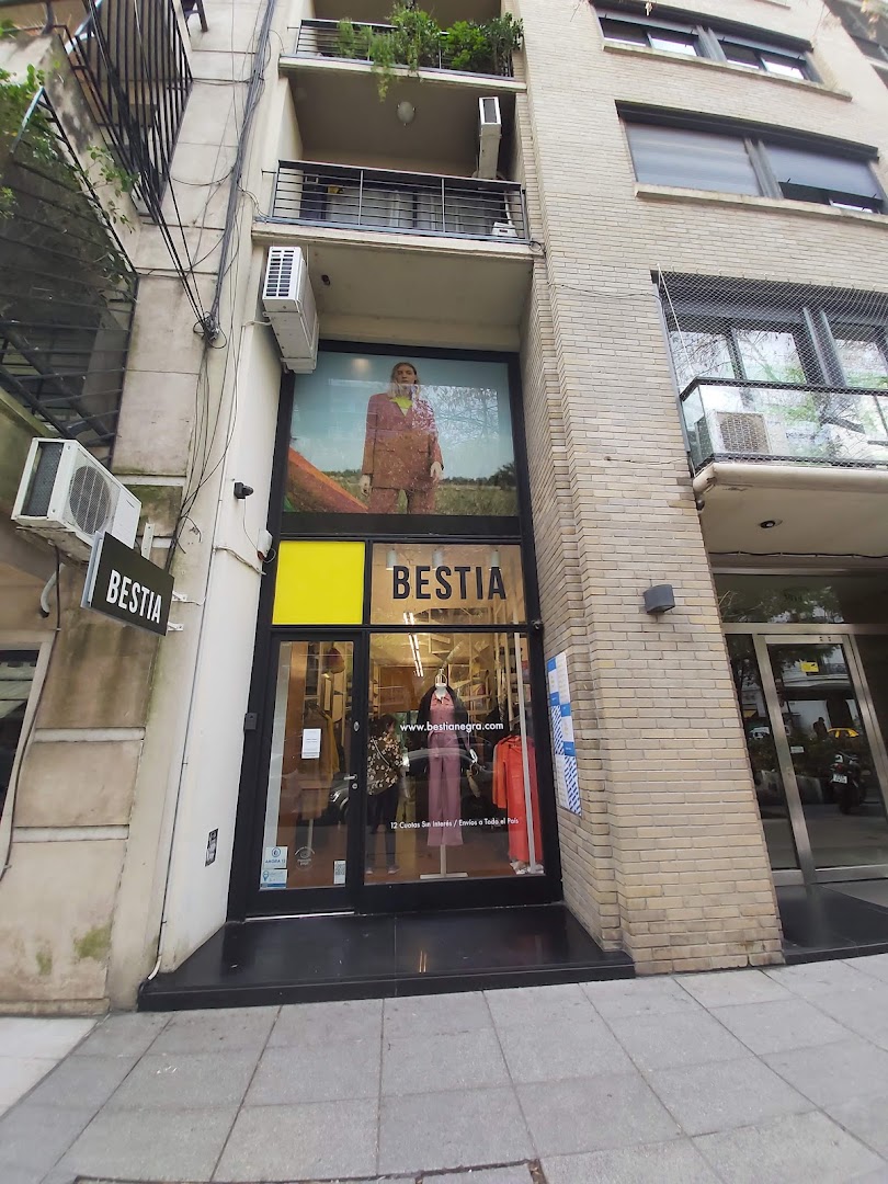 Bestia: clear storefront photo of shop