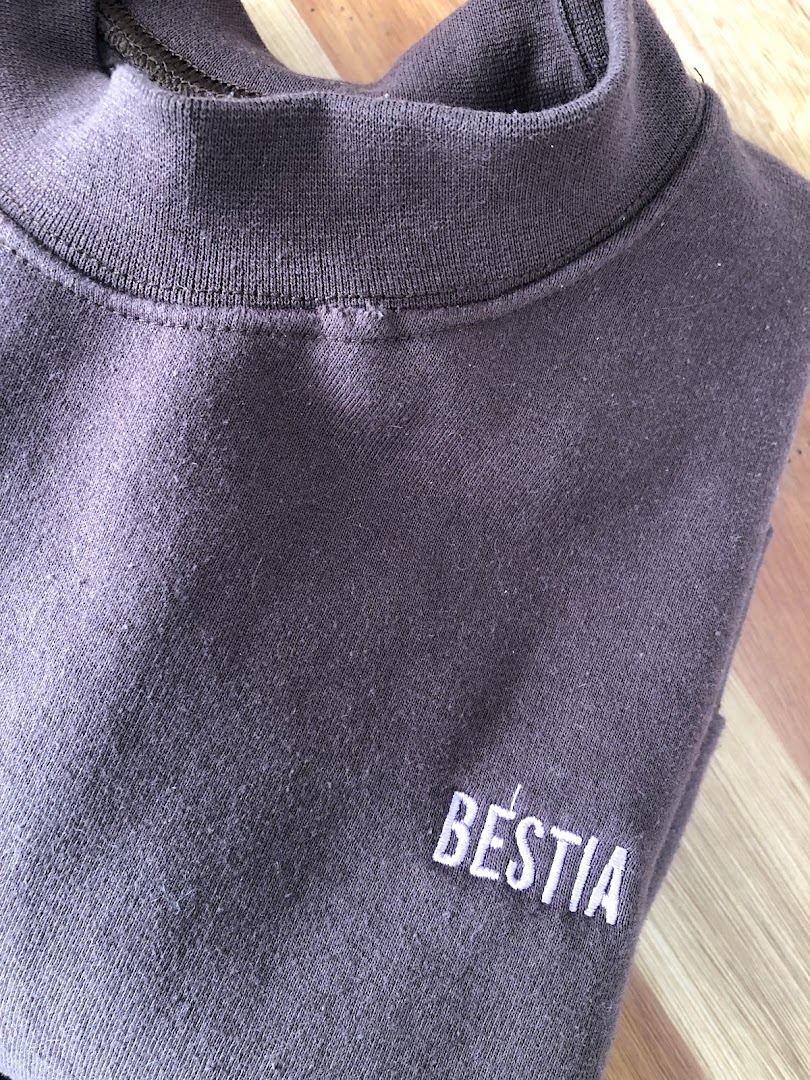 Bestia: clear product photo showing branding
