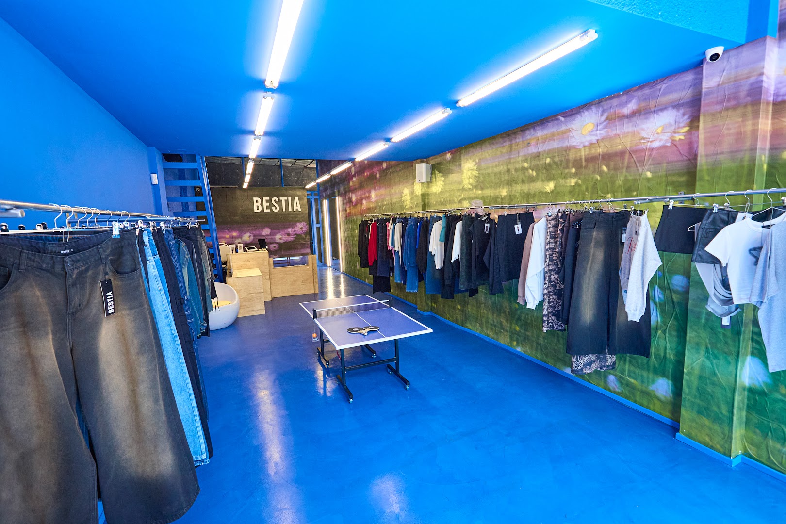 Bestia: clear interior shop display photo