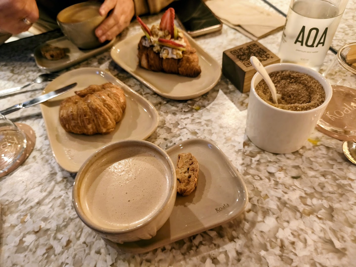 Koala: appetizing breakfast spread and branding