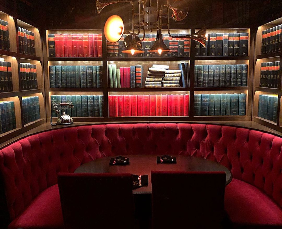 Laganini Jazz Bar: attractive and atmospheric interior shot