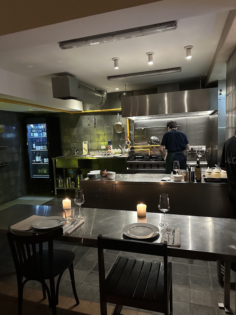 Lula: inviting restaurant interior and kitchen