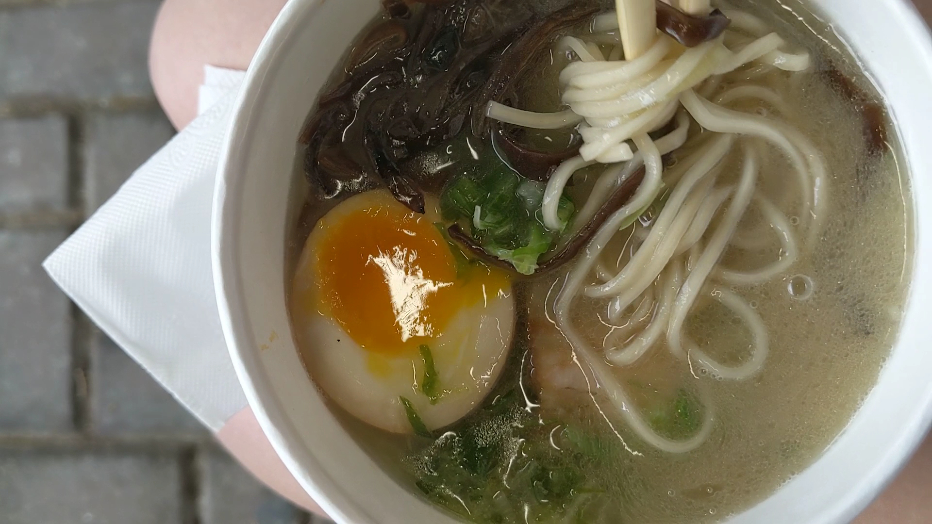 Orei Ramen: appetizing close-up of ramen bowl