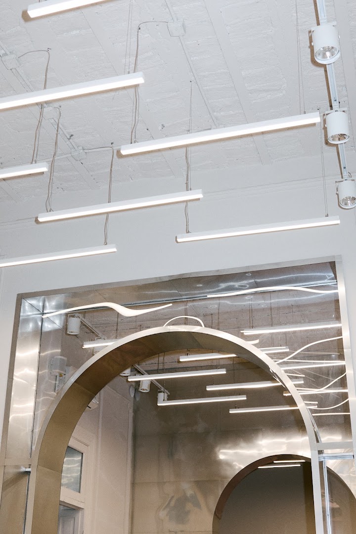 The Ann Wagners: clean aesthetic interior shop design