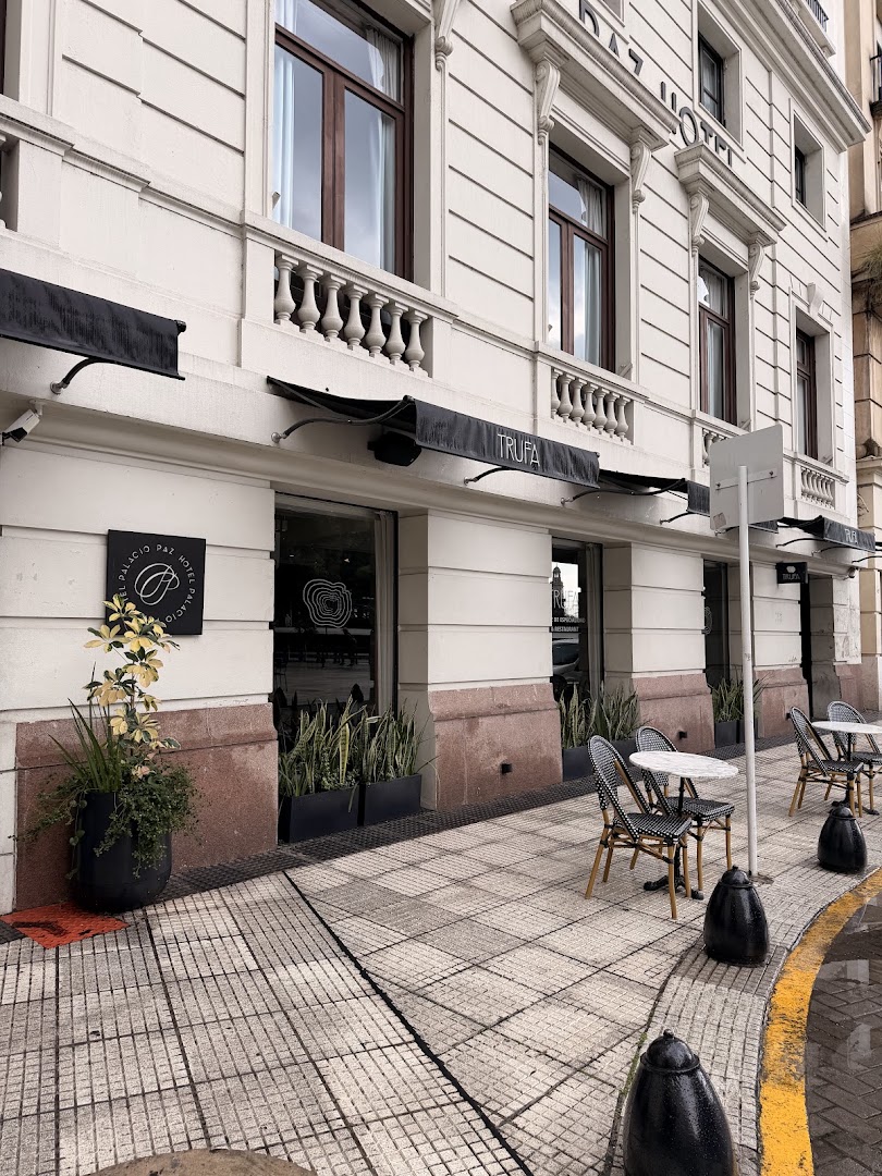 Trufa: clear, professional exterior restaurant shot