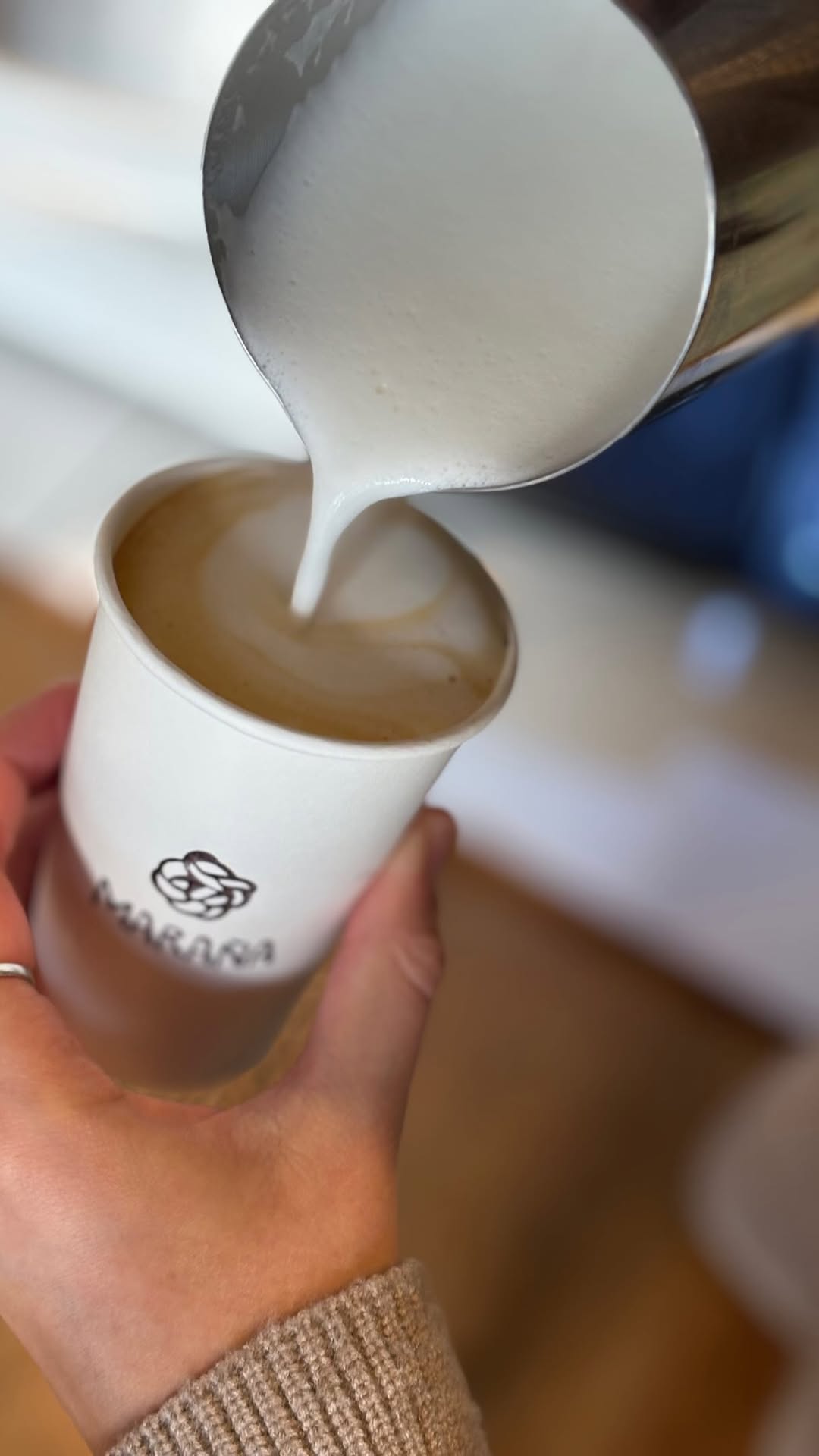 Maraña: high quality coffee preparation shot