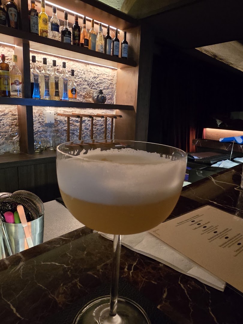 Ramal: appealing shot of bar drink
