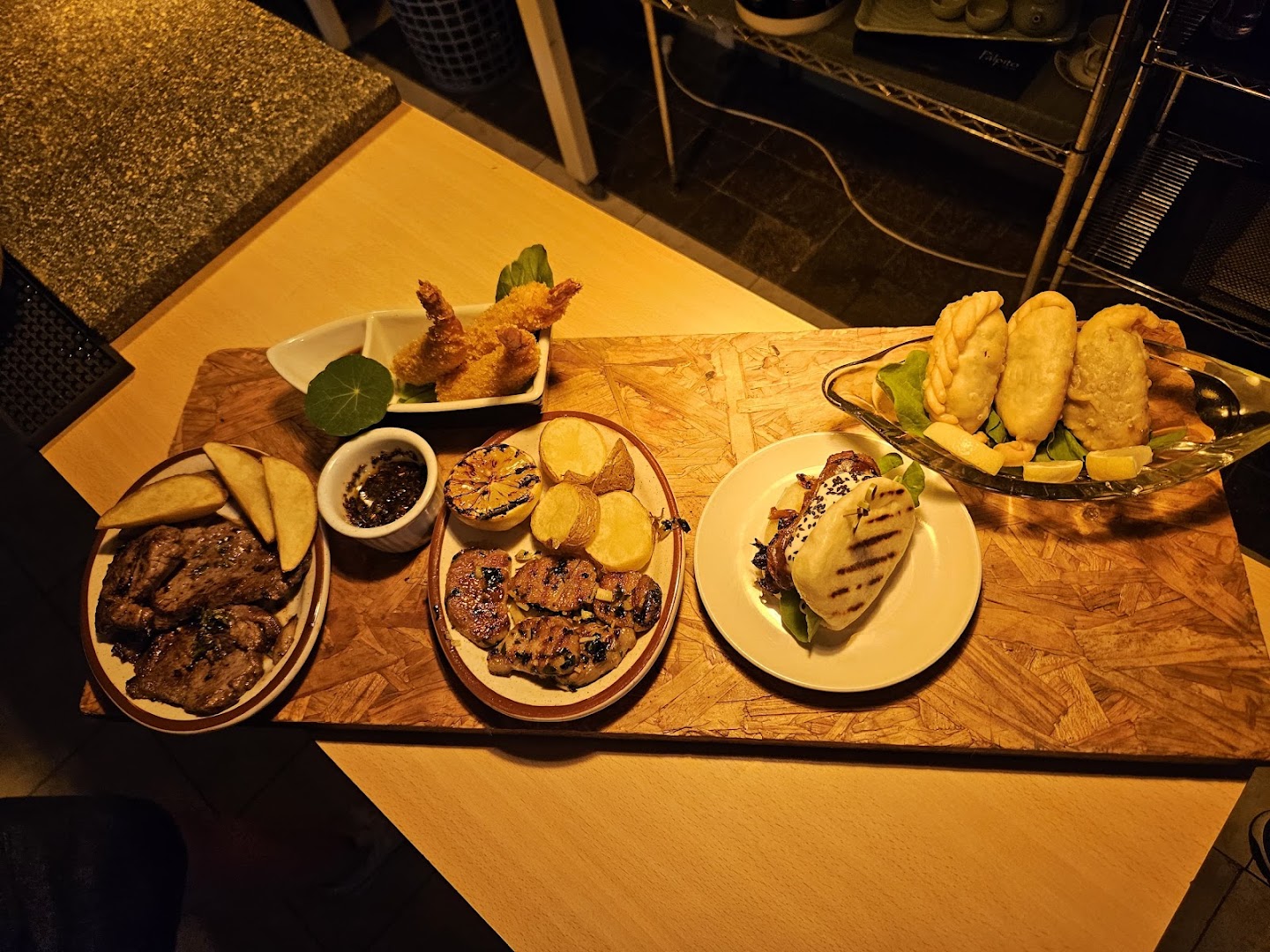 Barrika Bar: appetizing food presentation