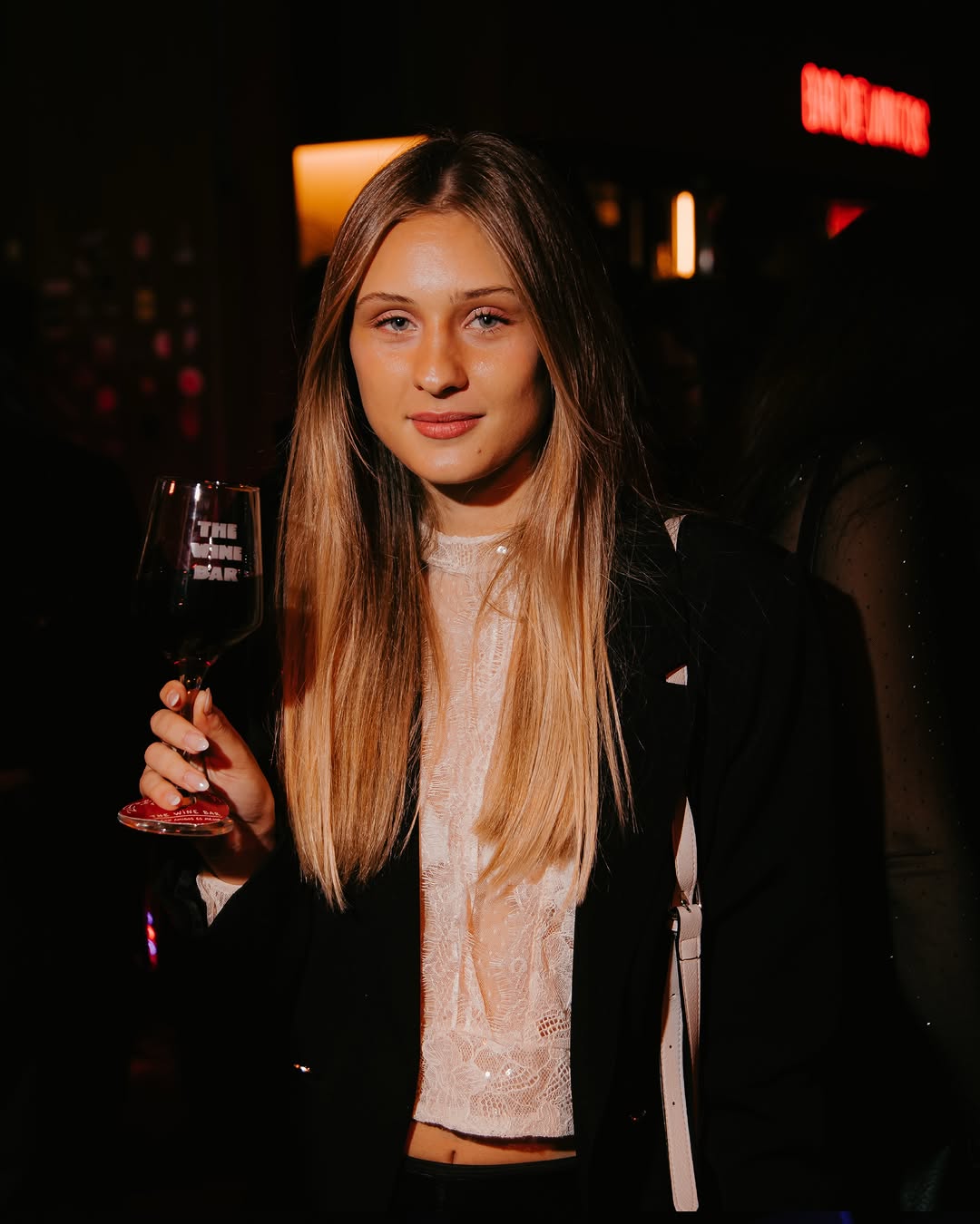 The Wine Bar: professional photo of happy guest