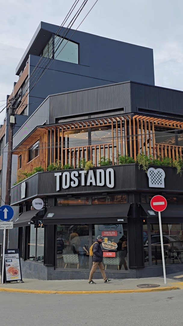 Tostado: clear exterior shot of venue