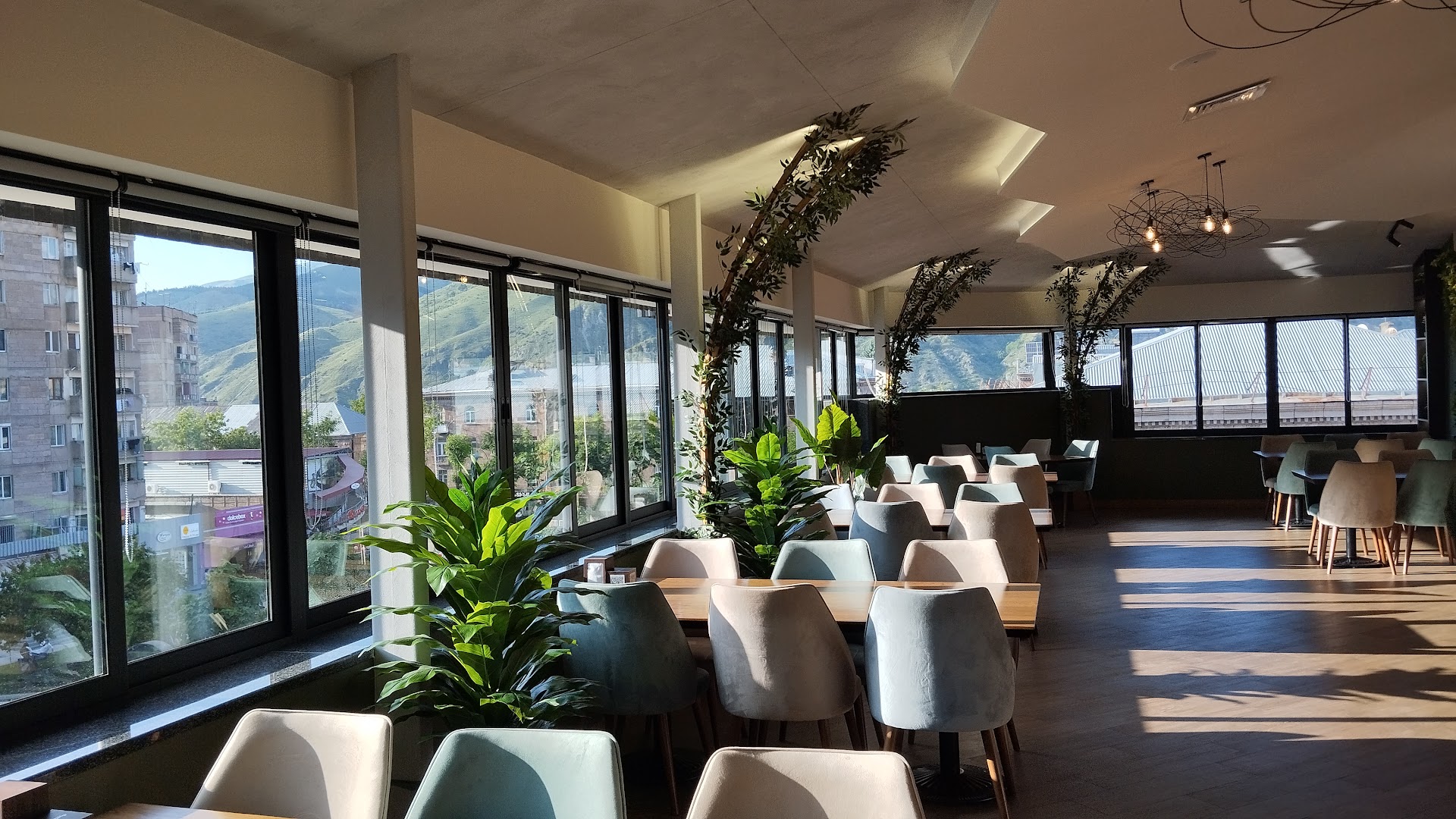 Panorama Restaurant Vanadzor: clear, inviting restaurant interior shot
