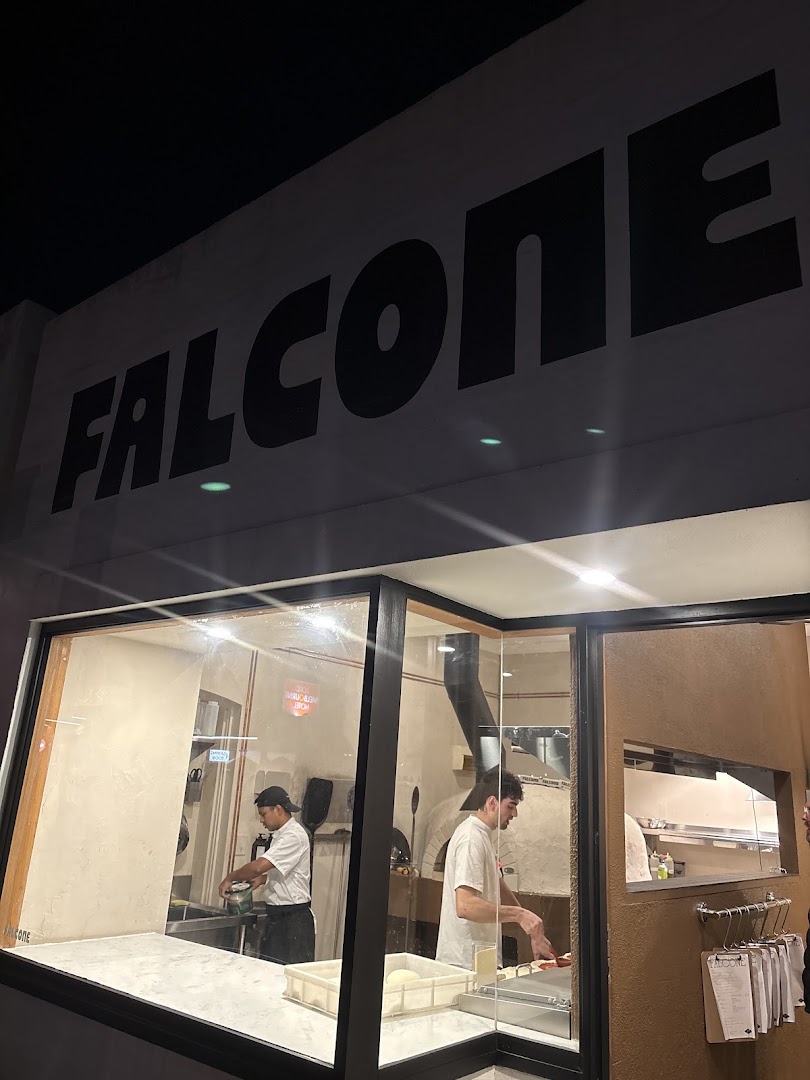 Falcone: clear view of restaurant interior