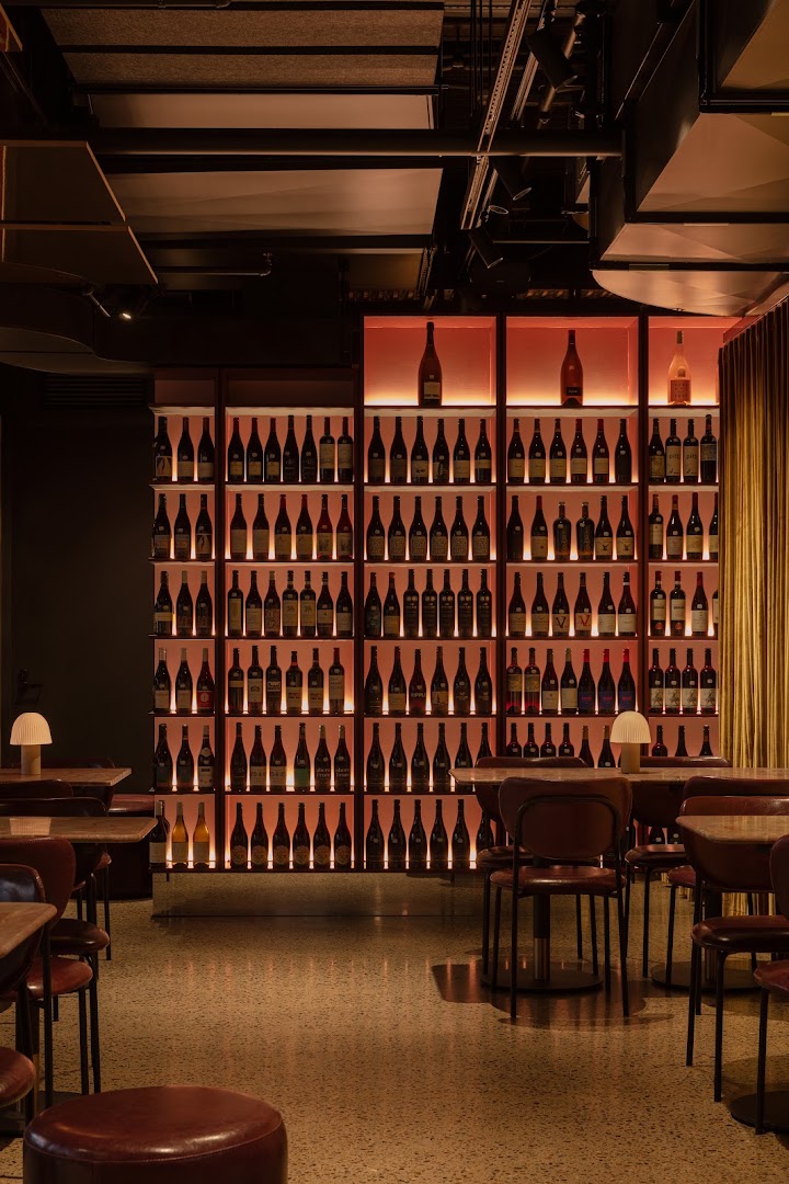 Lola's Wine Bar: professional, atmospheric interior shot