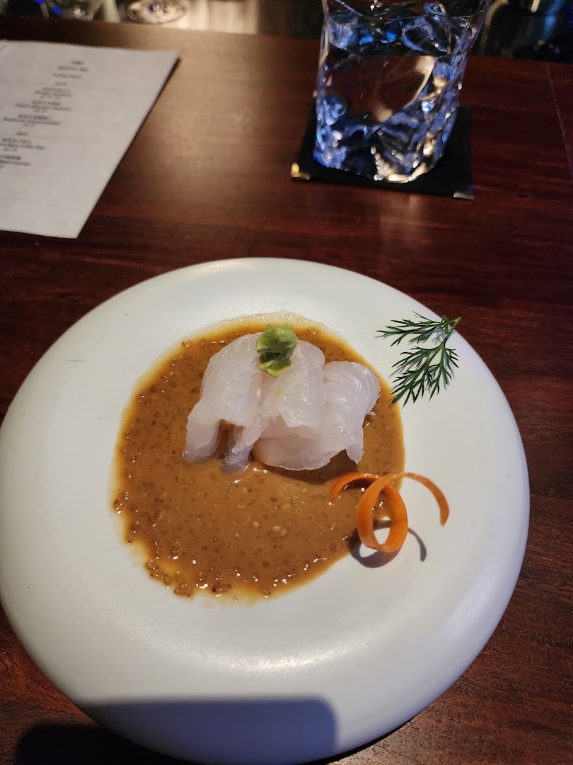 Aizome Bar: appetizing food presentation