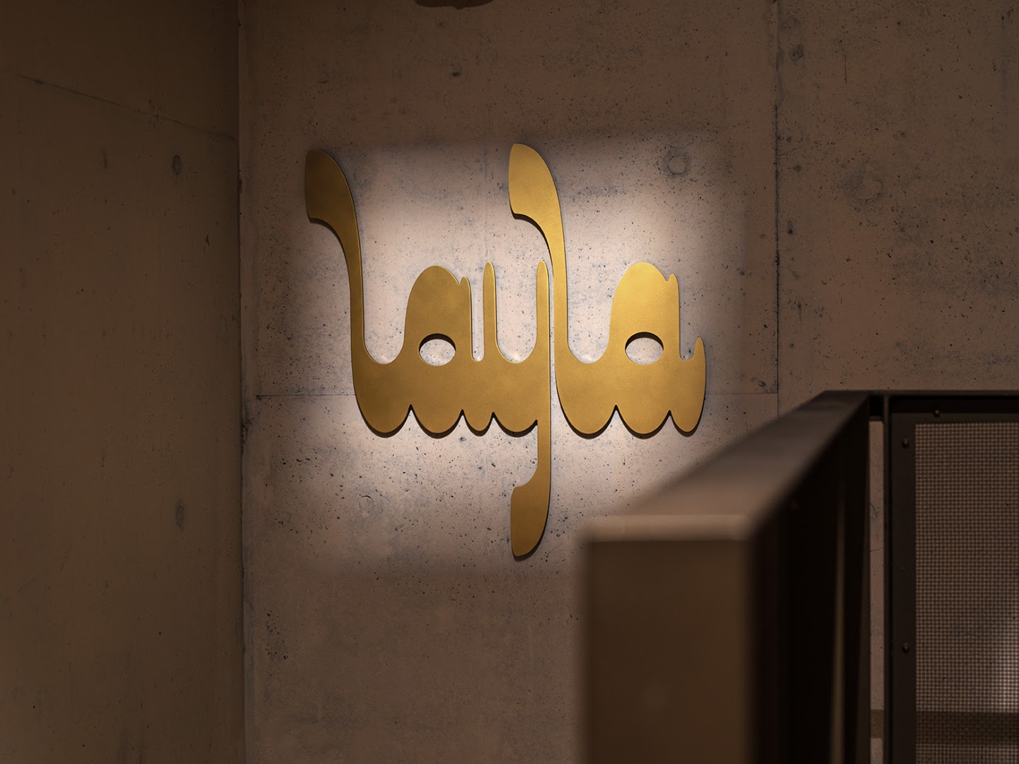 Layla: professional signage photo