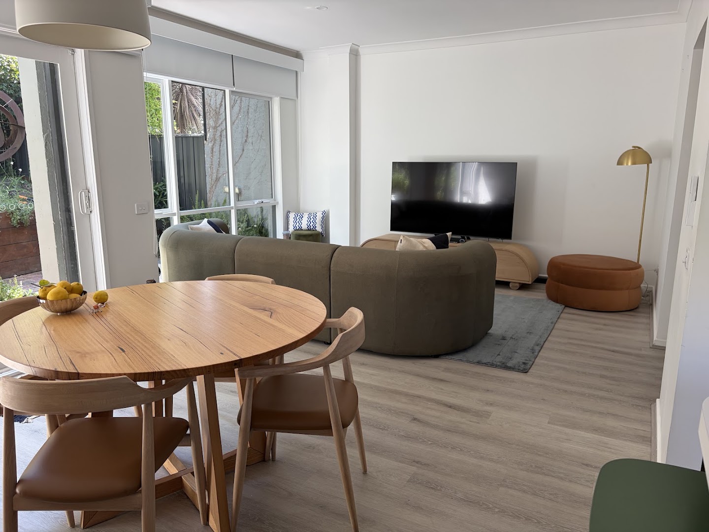 RJ Living Brisbane: showcases furniture in home setting