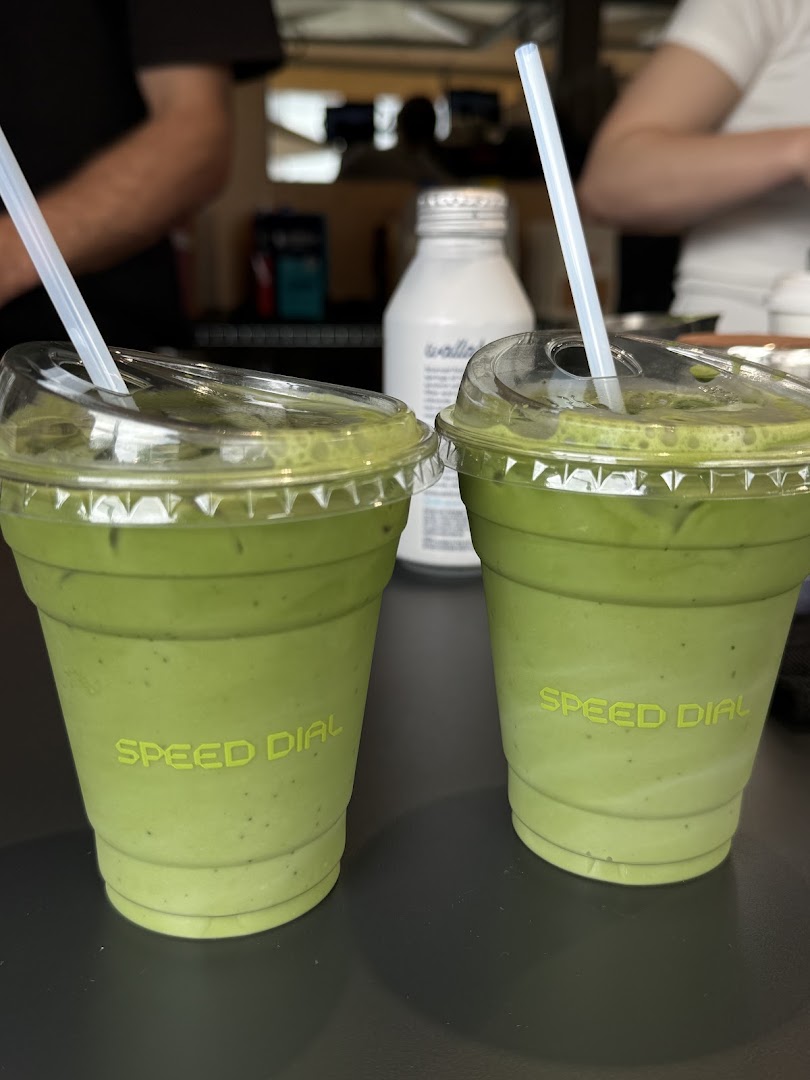 Speed Dial: clear photo of branded drinks