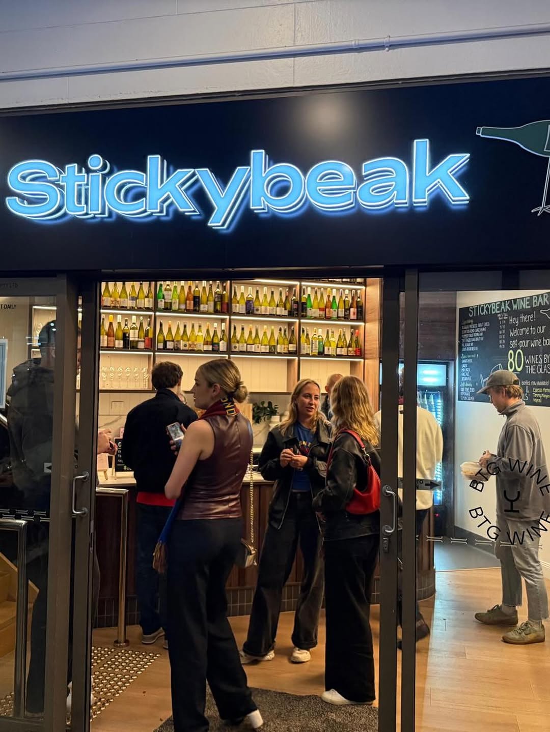 Stickybeak: inviting atmosphere showing venue interior