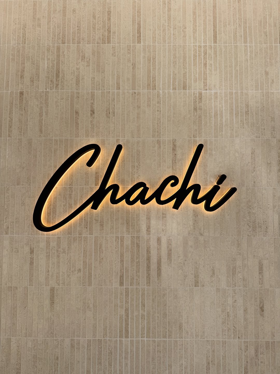 Chachi Store: clean professional shop signage photo