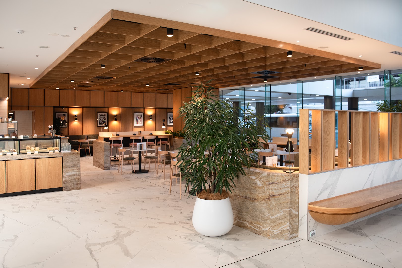 Coffee Buoy: professional interior shot of venue
