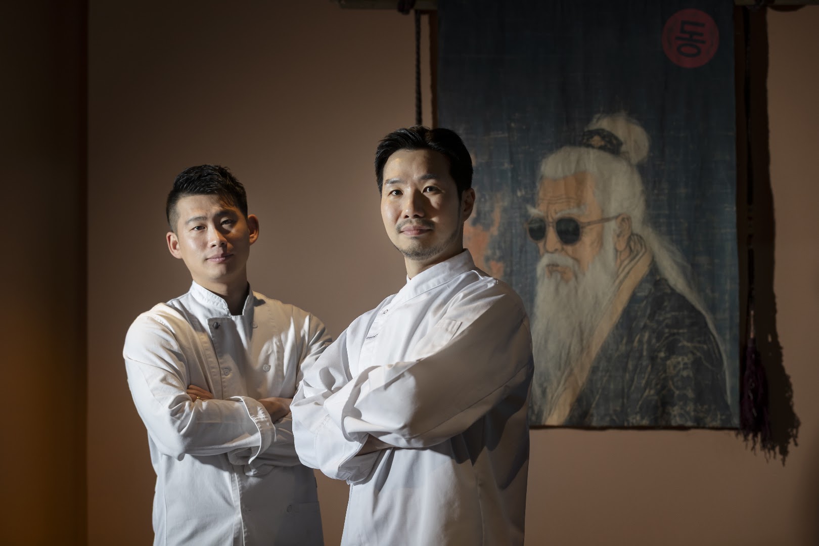 Azuma Den: professional portrait of restaurant staff