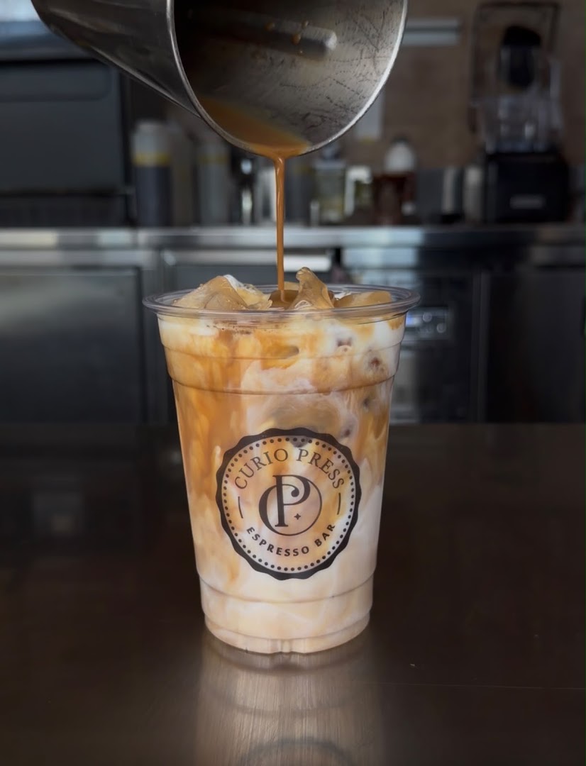 Curio Press Espresso Bar: high quality professional drink shot