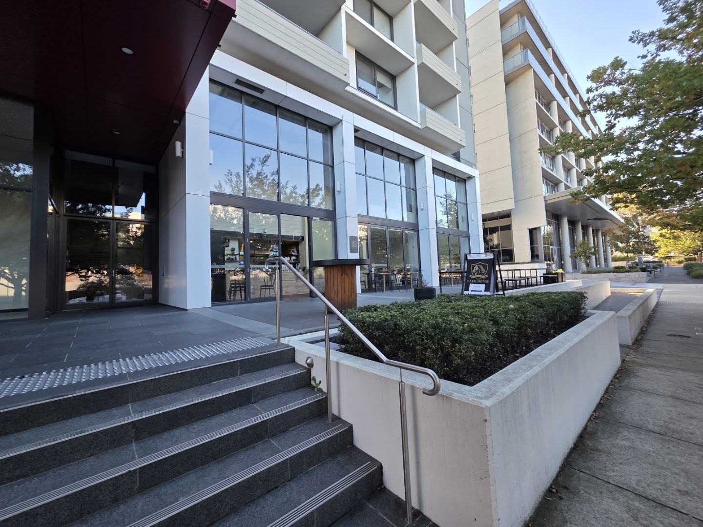 Dark Horse Cafe & Bar: clear exterior shot of venue