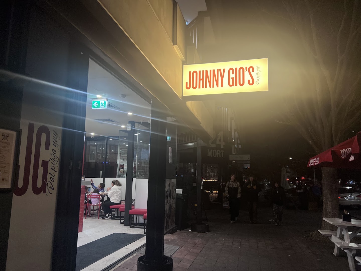 Johnny Gio's Pizza: clear exterior shot of restaurant