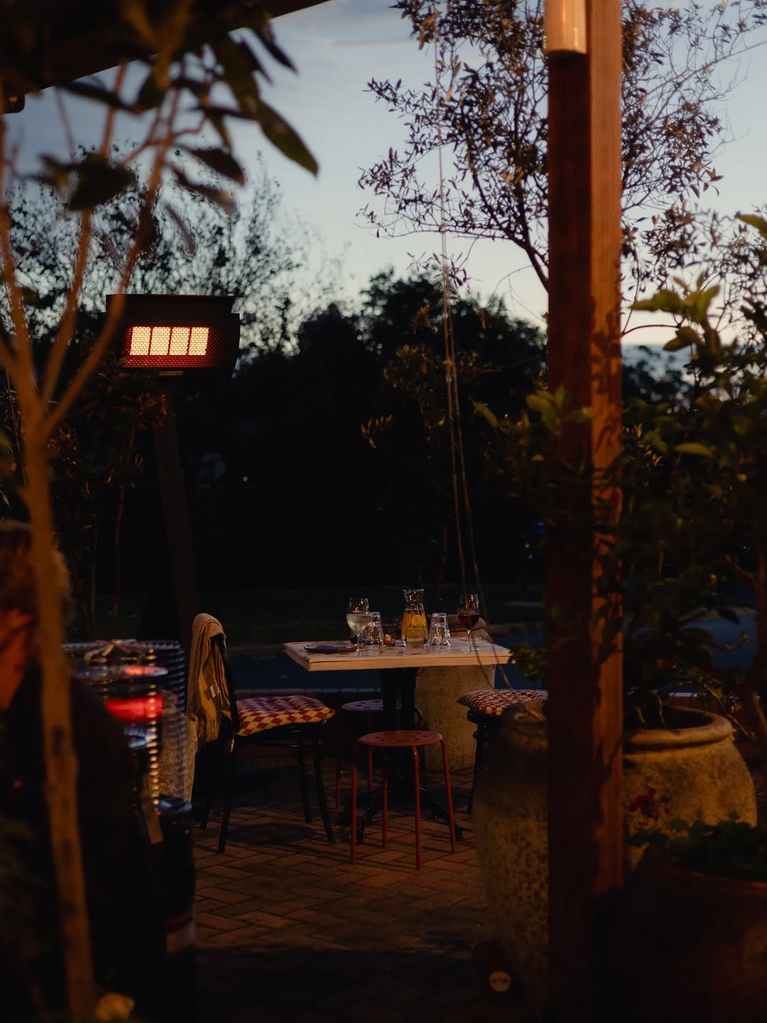 That Other Place: atmospheric and inviting terrace shot