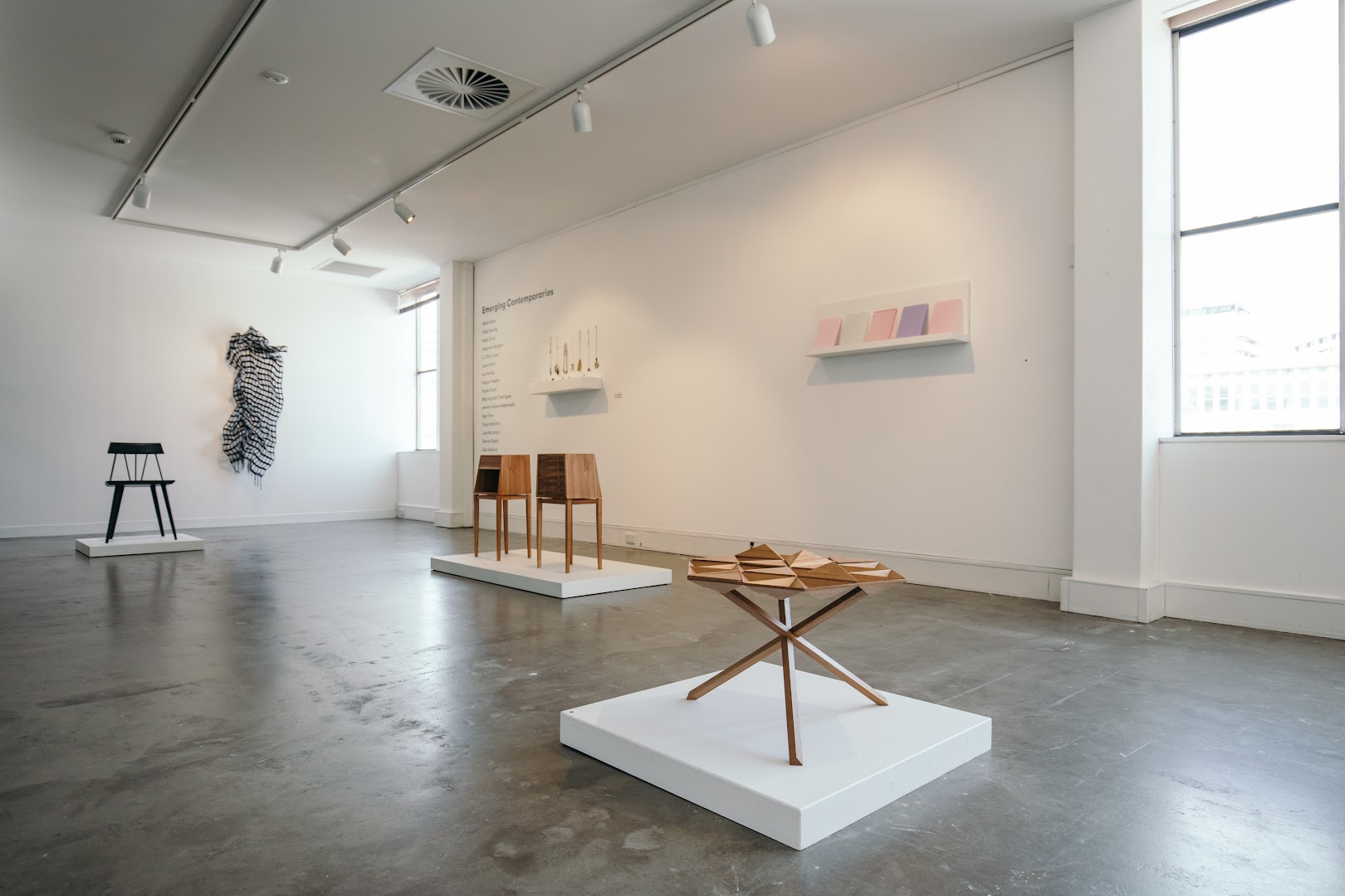 The Treasury at Craft + Design Canberra: professional gallery display photo