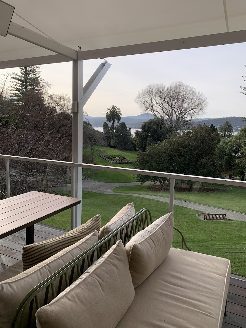 Bird In Hand: inviting terrace with scenic view