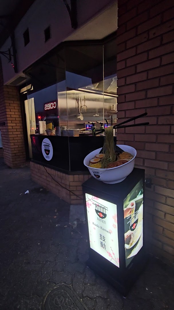 Kodo Ramen: clear exterior shot showing branding