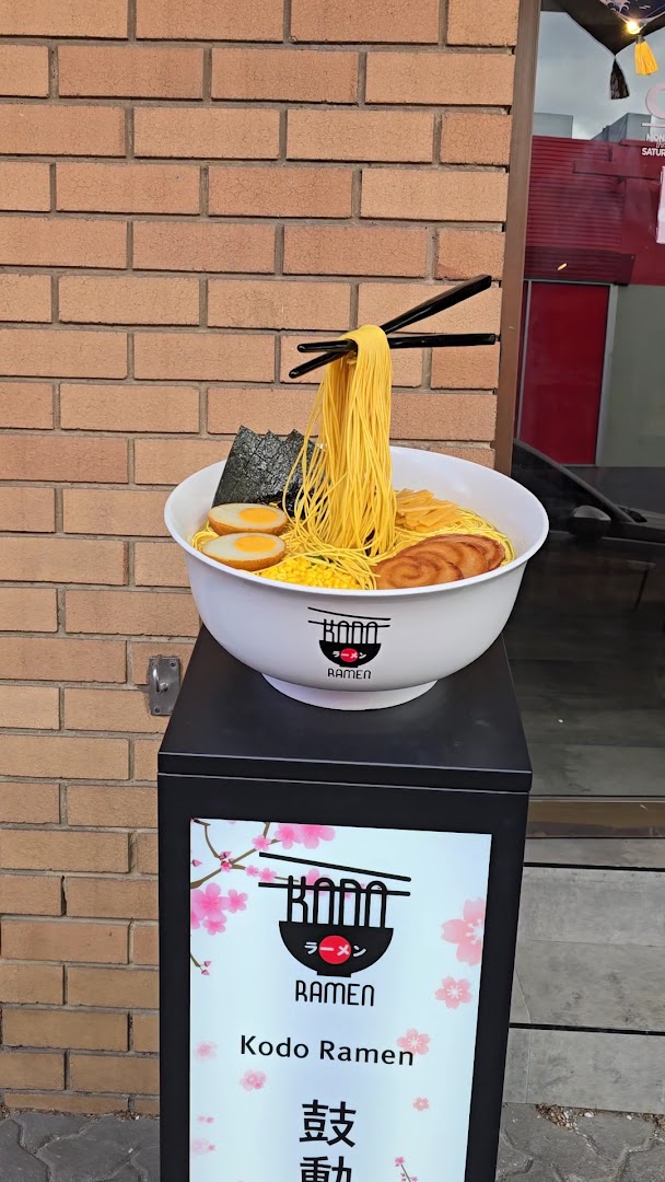 Kodo Ramen: clear photo of restaurant signage