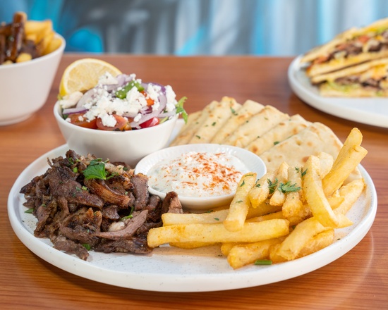 Parthenon Souvlaki Bar: appetizing, high-quality food photography