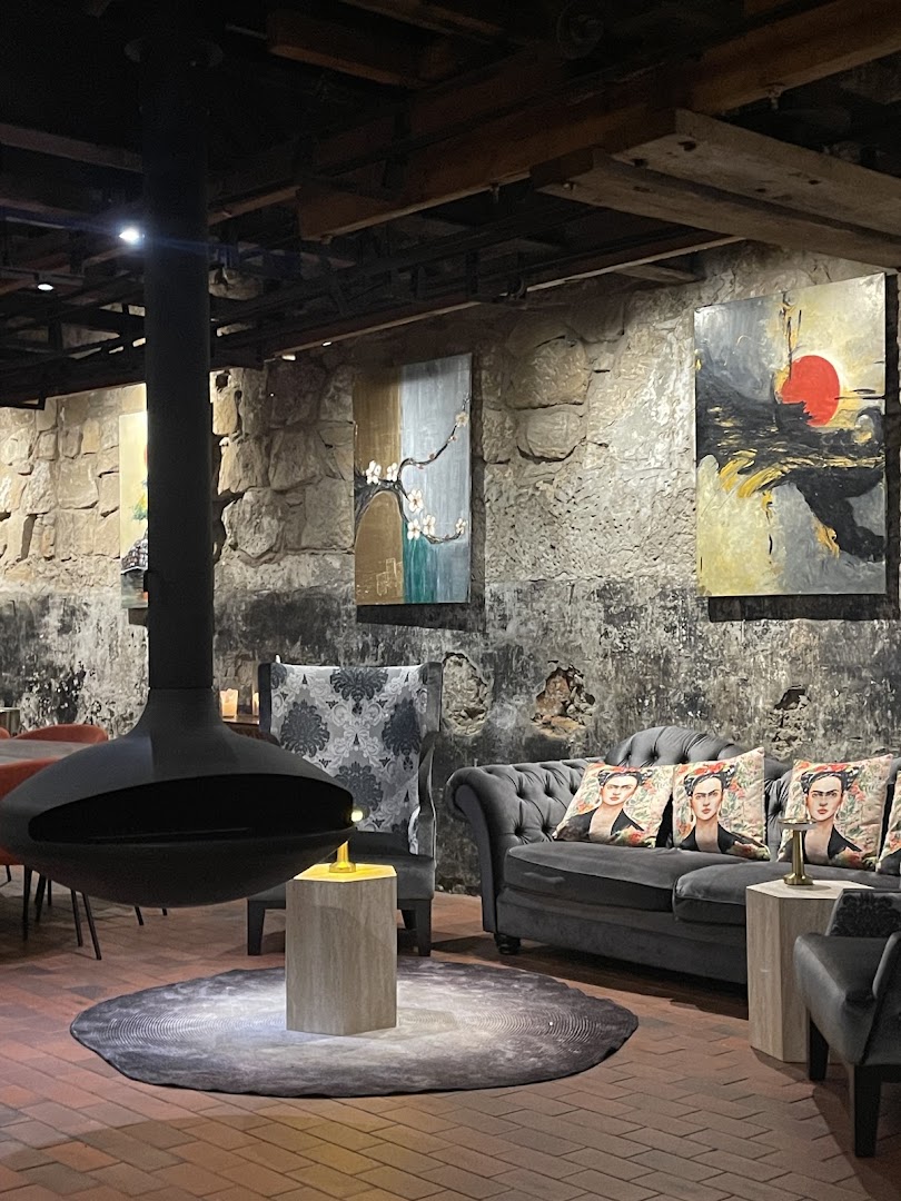 Stone & Flame: attractive and atmospheric interior shot