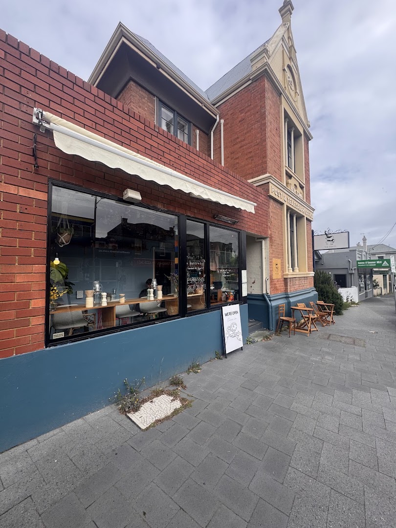 The Parcel Cafe: clear exterior shot of venue