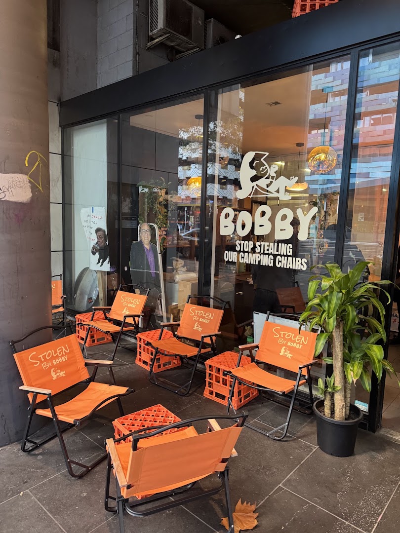 Bobby Stop Stealing Our Camping Chairs: clear view of venue exterior