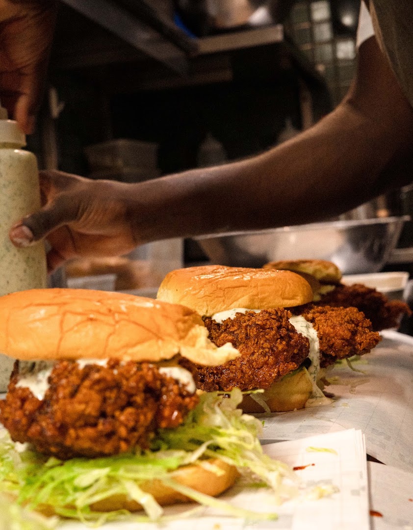 ChickyBoi: appetizing food preparation shot