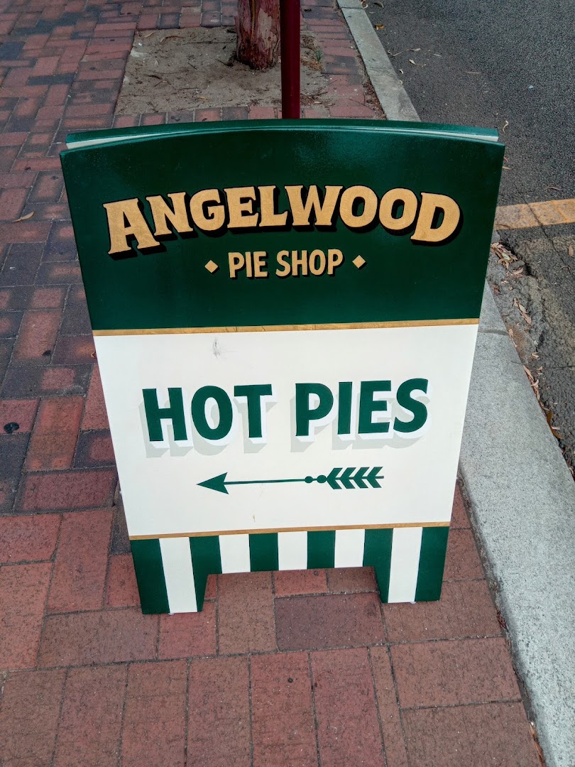 Angelwood: clear signage identifies the venue